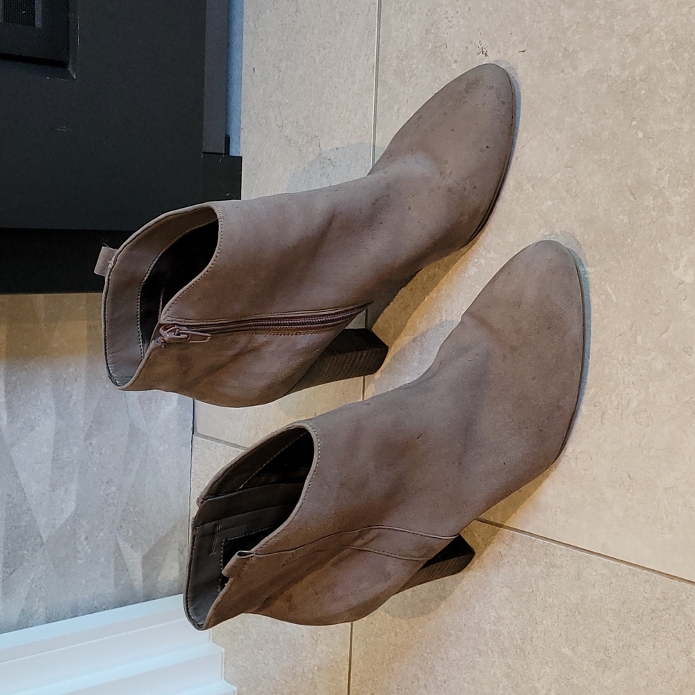 Marc Fisher Suede Ankle Booties